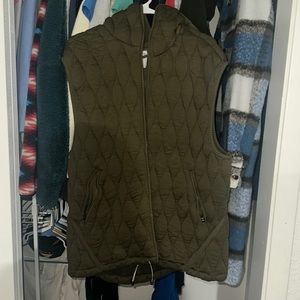 Free people oversized green vest
